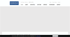 Desktop Screenshot of hardagehospitality.com